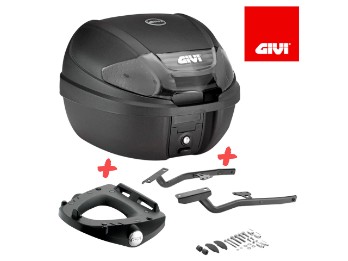 Roller Monolock Topcase Set inkl. Träger und Platte für BMW C 400 GT Bj. 19-21