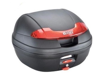 Topcase E340N Monolock Max. Zuladung 3 kg Helm roten Reflektoren