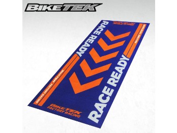 Motorradteppich Unterlage Matte RACE READY für Garage, Wohnzimmer, Showroom 