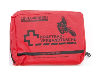 LEINA WERKE Kraftrad-Verbandtasche Erste Hilfe Kit für Motorradfahrer 