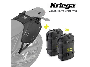 OS-6 Gepäcktasche (6L) für Yamaha Tenere 700 - wasserdicht, Hi-Vis, anti-rutsch - für Abenteuer!