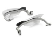 Handguards Aluminium weiß/schwarz