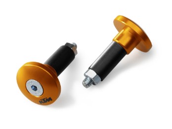 Lenkerenden Set Aluminium orange