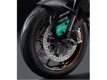 Felgenring-Aufkleber Set