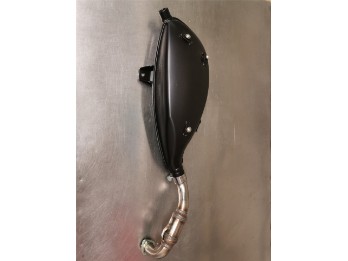 Auspuff kpl. mit Schutz