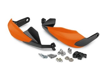 Handguards Kunststoff orange/schwarz