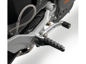 KTM Fußrastenset Aluminium mit Eloxal-Oberfläche