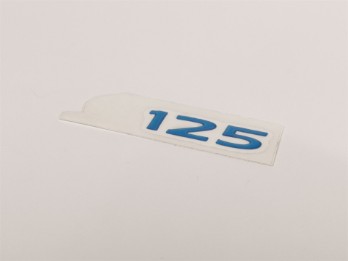 AUFKLEBER "125"