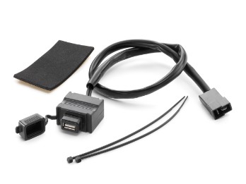 USB-Ladebuchsenkit 701/690 Enduro/R/ 701 Supermoto/ 690 SMC/R/ 125/200/250/390 Duke/ 150-500 EXC/-F 2008- 