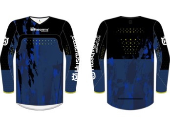 Railed Jersey BLK/BLUE