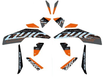 Style-Grafikkit 125/200/250/390 Duke 2017-