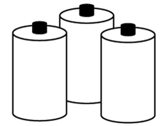 3PW1928300/07, WFS Refill 32Mm (6Pcs)