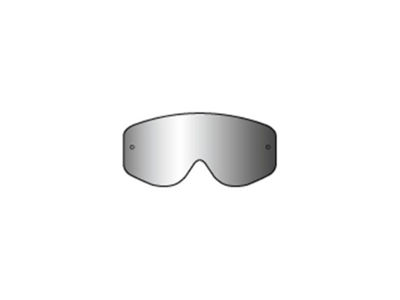 3PW1928400/04, Racing Goggles Single Lens silver m