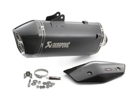 6070597900033, Akrapovic Enddämpfer schwarz