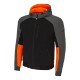 schwarz, orange