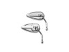 91968-98, KIT, TEARDROP MIRROR, SCRIPT