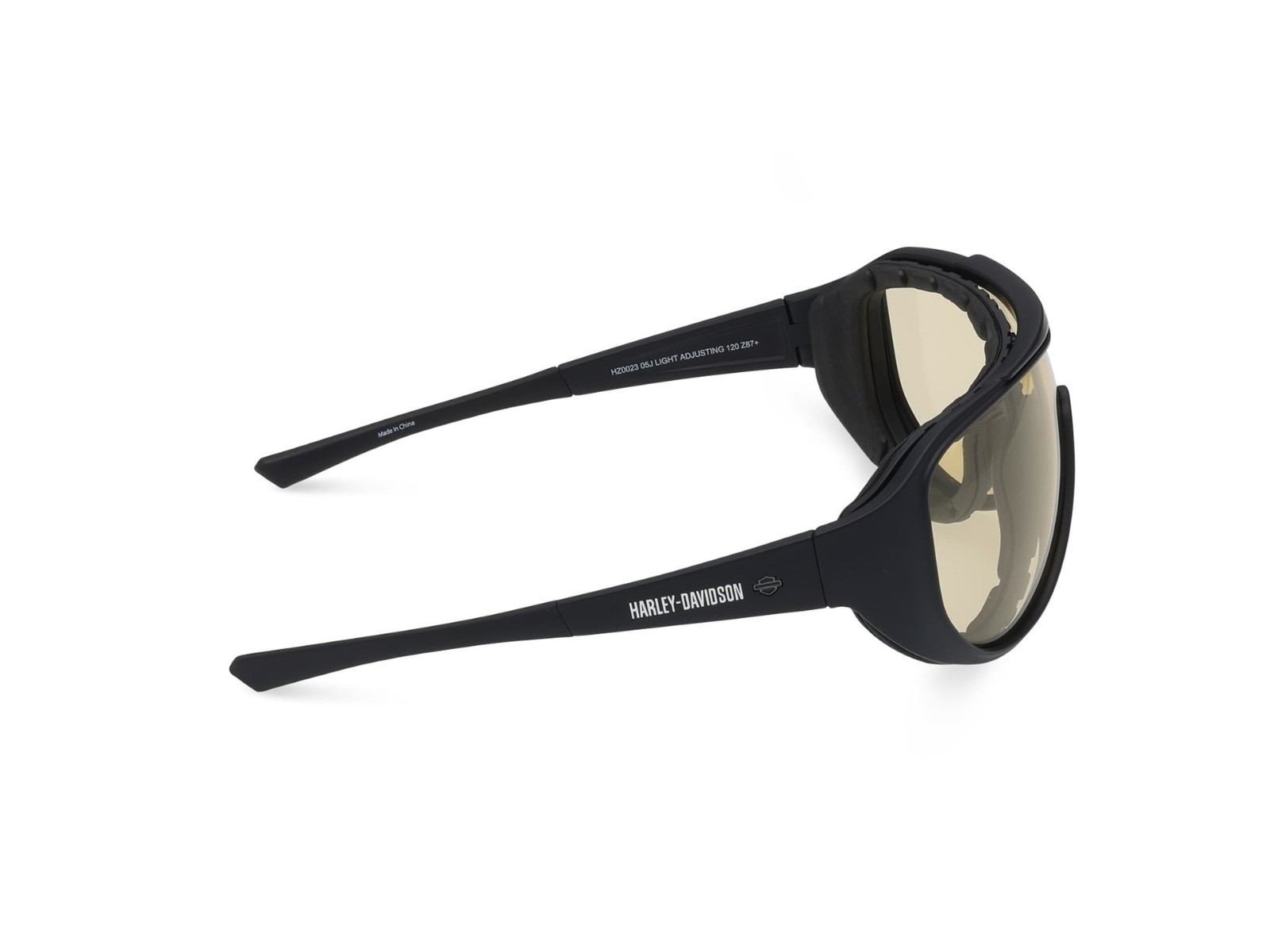 Harley-Davidson Marcolin Classic Eagle Brille – Photochrom Gelb, Selbsttönend, Motorrad-Sicherheitsbrille