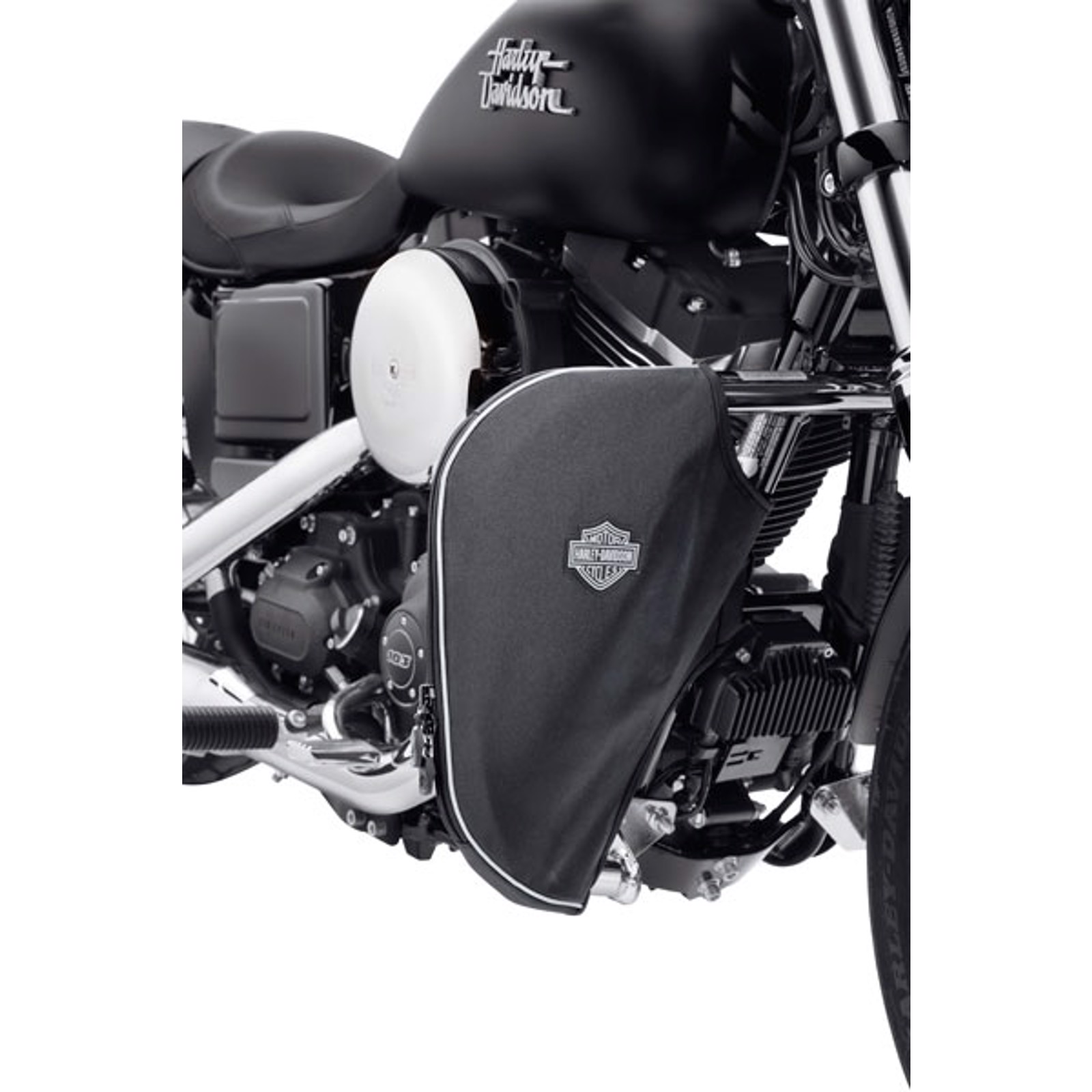 Sturzbügel Spritzschutz Kompatibel für Harley Dyna 2006-2020 Beinwärmer 
