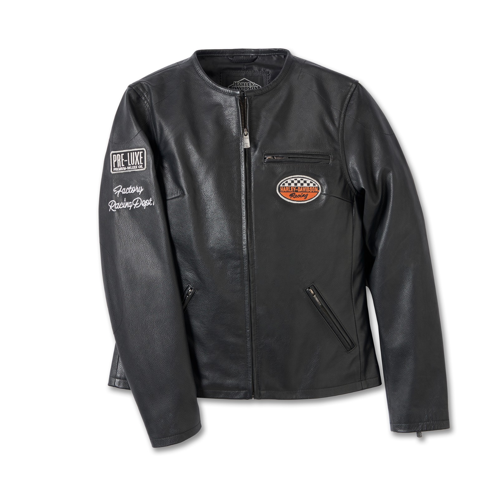 Harley Davidson Motorrad-Lederjacke good Damen