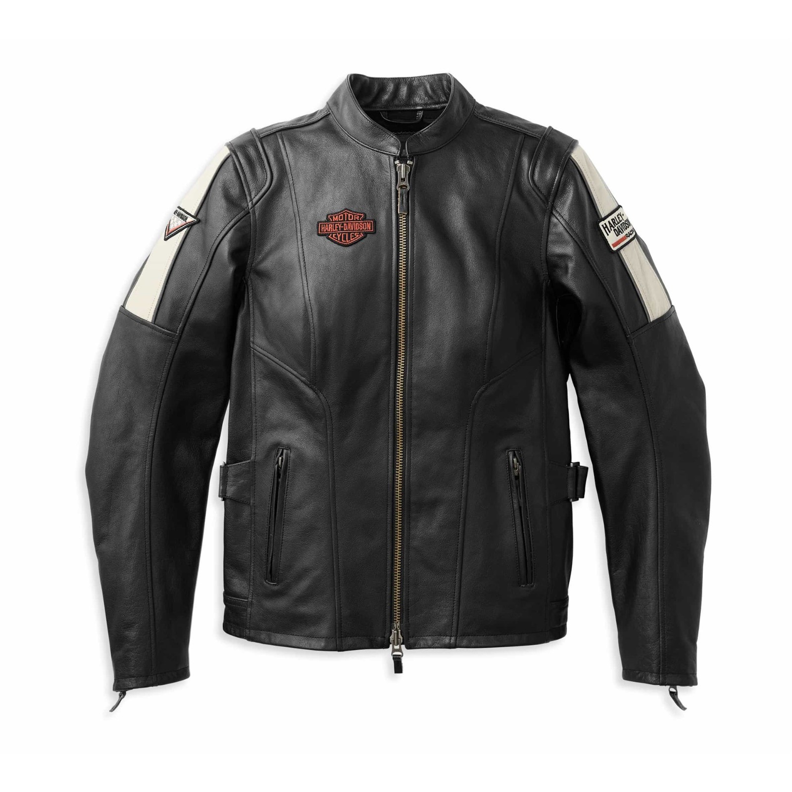 Harley-Davidson Lederjacke Für Herren – Aus Rindsleder, Mit Protektoren, Slim Fit, Größe XXL