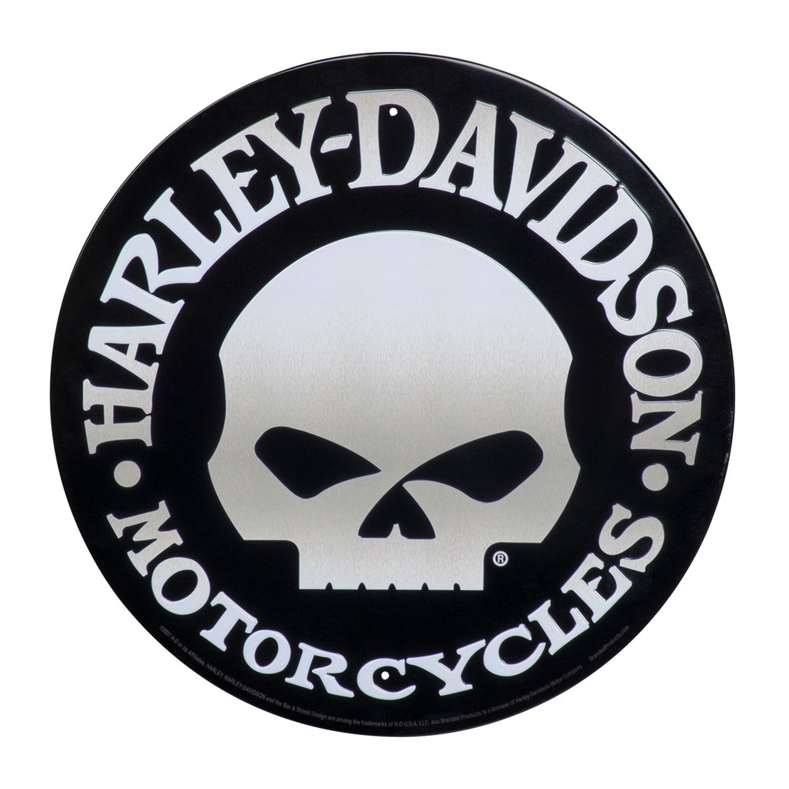 Harley Davidson Blechschild/Tin Sign Modell HD Garage Größe  20 x 30 cm neu 