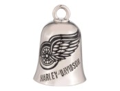 GLOCKE FLYING TIRE H-D Messing versilbert