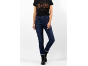 Motorradhose Betty High Jeans Dark Blue Used - John Doe