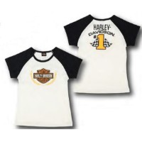 T-Shirt Raglan Harley Girl