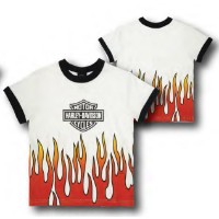 T-Shirt Kids Harley Flames