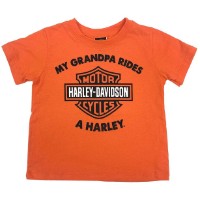 Kids T-Shirt My Grandpa Rides A Harley