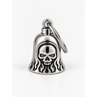 Glocke - Skull Flames Big