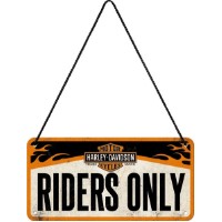 Blechschild Hanging Sign 10 x 20