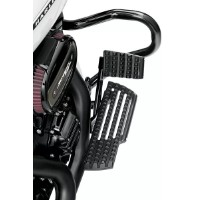 Harley Davidson Dominion Kollektion Trittbretter-Kit Fahrer Schwarzglänzend