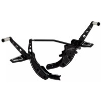 Fußrastenanlage Grand Prix schwarz