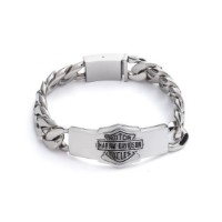 Armband B&S Thick Curb Stainless Steel
