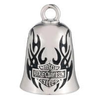 GLOCKE B&S CONTRAST FLAMES Messing versilbert