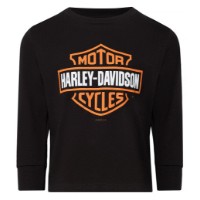 Langarmshirt Kids B&S Black