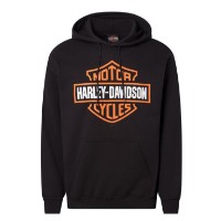 Hoodie B&S On Schwarz