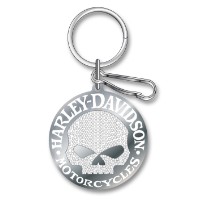 Schlüsselanhänger Skull Glitzer