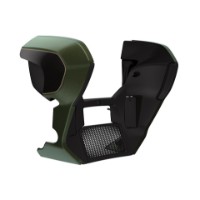 Verkleidungsunterteile – Olive Steel Metallic/Vivid Black