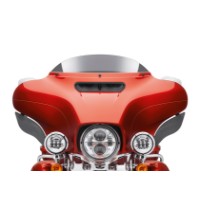 Windabweiser für Batwing Verkleidung - Niedriges Profil- 5" Dunkel getönt