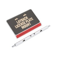 Layback Nummernschild- und Blinkerverlegungs-Kit