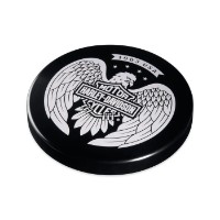 Eagle Bar & Shield Tankdeckel Schwarz
