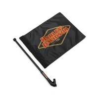 120th Anniversary Flaggenkit – mit Befestigung für Top Case oder Seitenkoffer