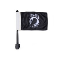 POW/MIA-Flaggen-Set – Satteltasche/Tour-Pak-Halterung