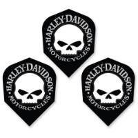 Dart Flights Schwarz