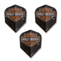 Dart Flights Schwarz/Orange
