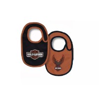 Lätzchen Baby - 2er Set - orange