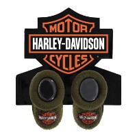 Baby Booties Oliv