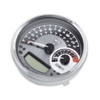 Kombinierter analoger Tachometer/Drehzahlmesser – MPH/km/h